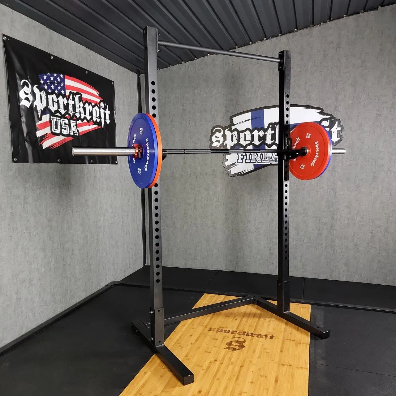 SportKraft Basic half rack, 2 kokoa