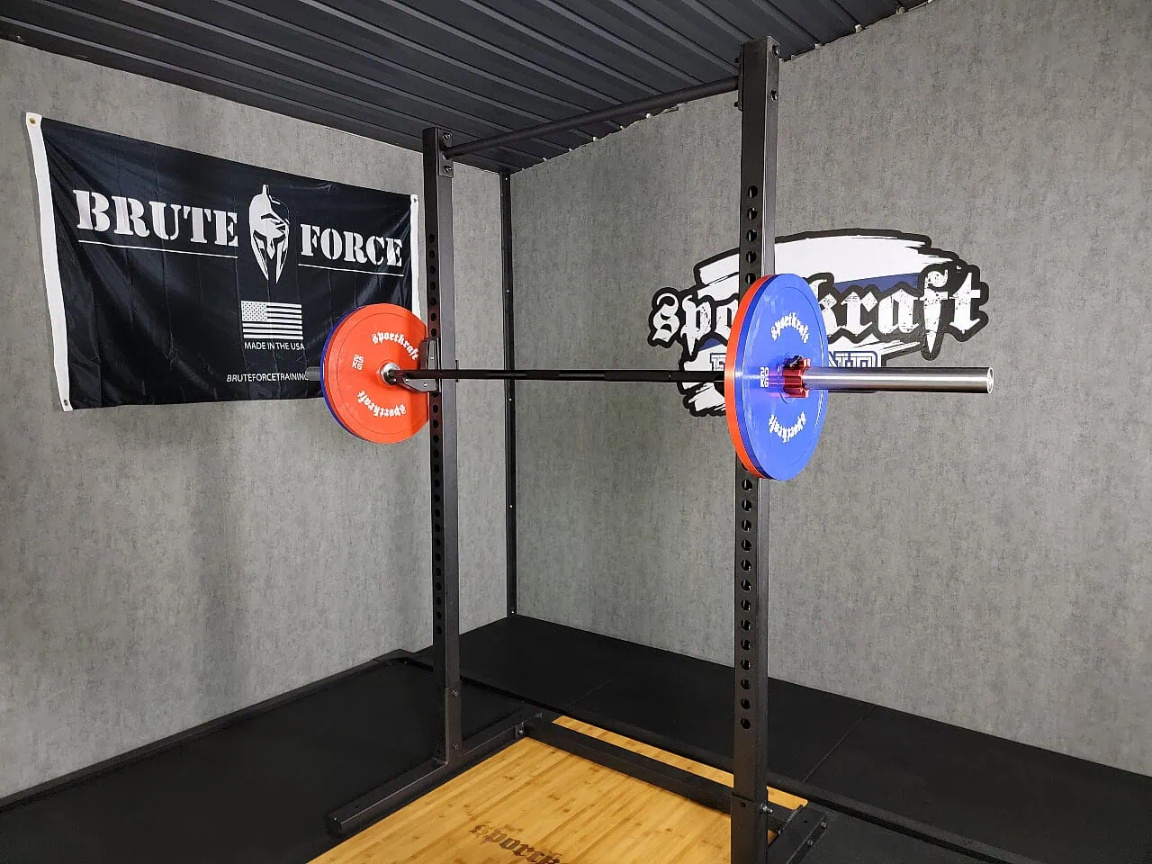 SportKraft Basic half rack 1