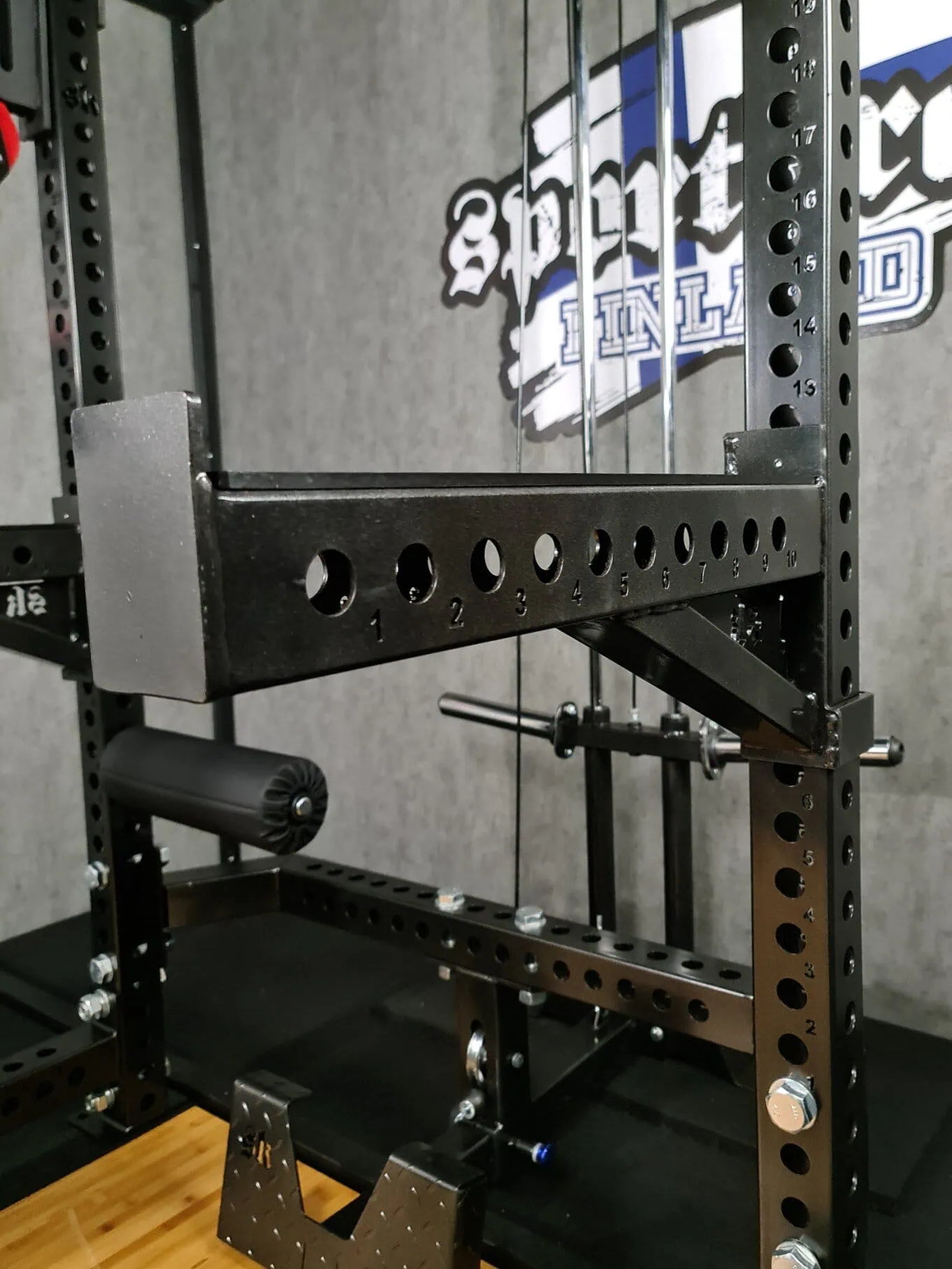 SportKraft premium power rack turvaraudat, 4 kokoa