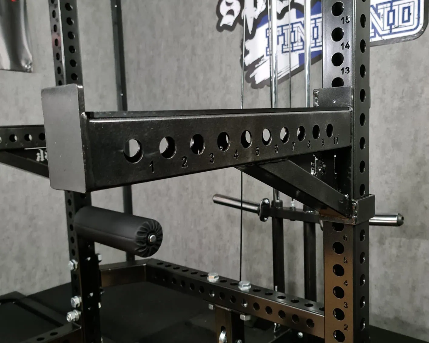 SportKraft premium power rack turvaraudat, 4 kokoa 3
