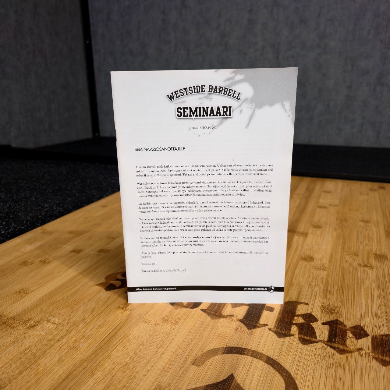 Westside seminaarimanuaali