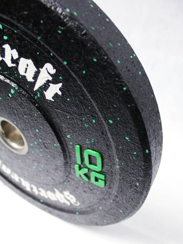 portKraft rouhekumi bumper-levypainosarja 10kg vihreä värihiutale vaimennettu
