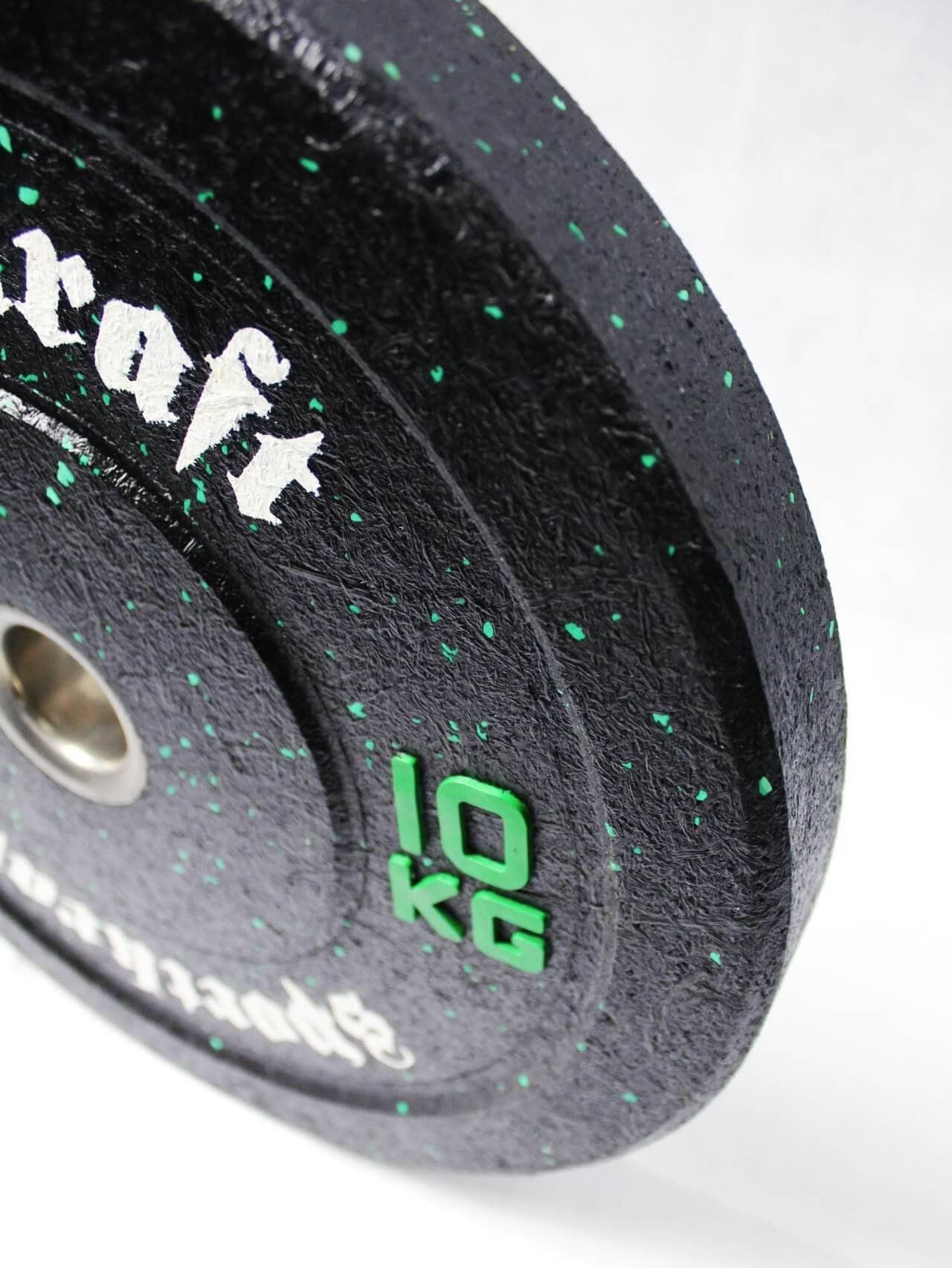 portKraft rouhekumi bumper-levypainosarja 10kg vihreä värihiutale vaimennettu