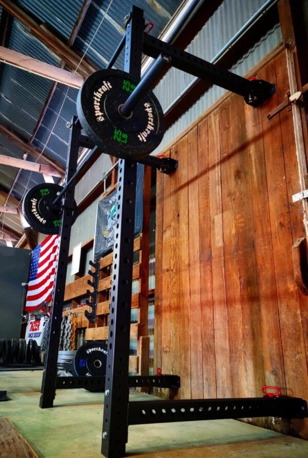 SportKraft Foldable Wall rack / taitettava kyykkyteline