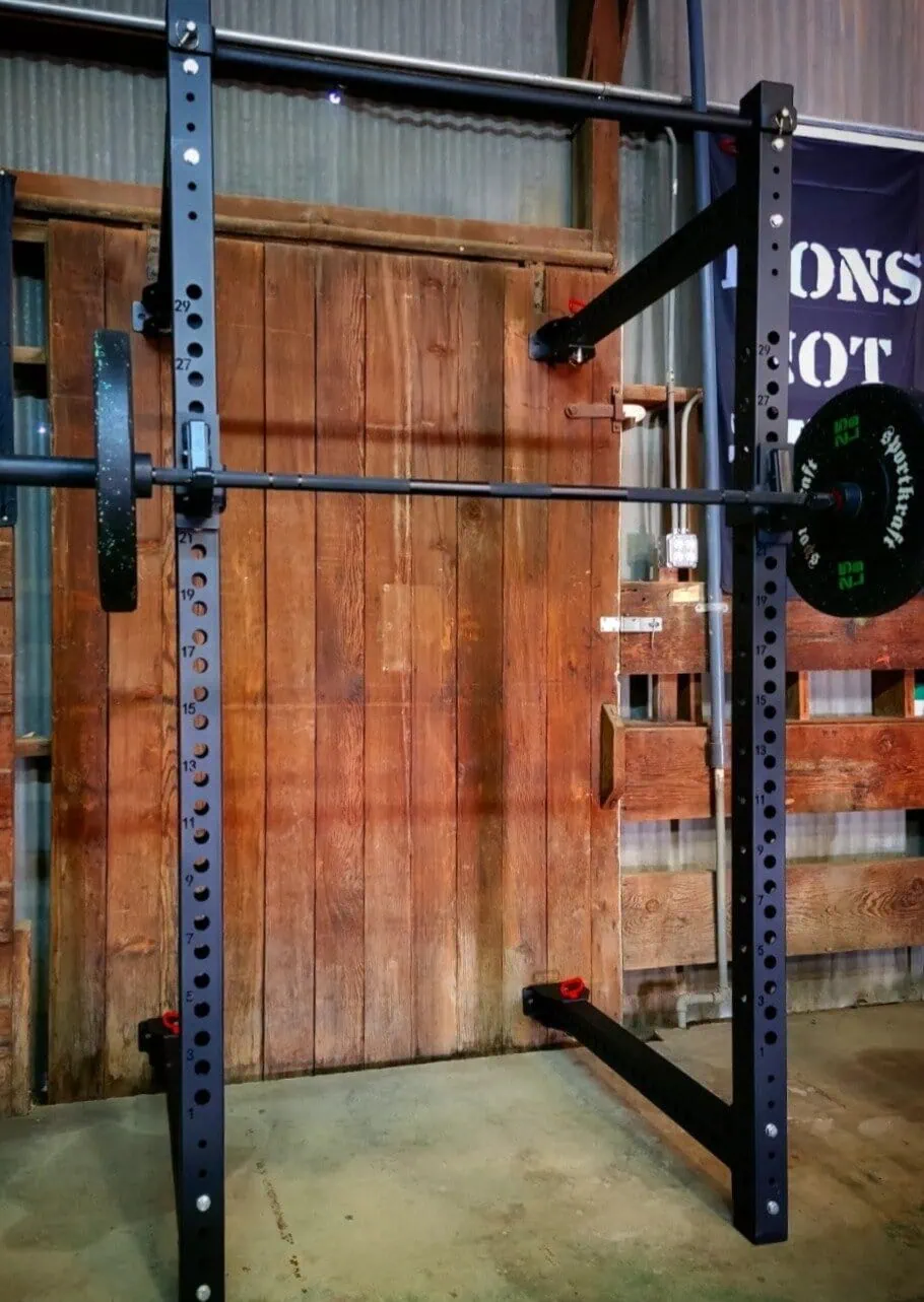 SportKraft Foldable Wall rack / taitettava kyykkyteline