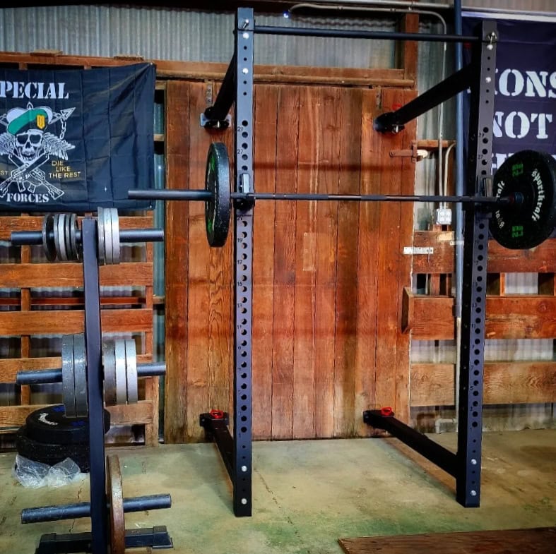 SportKraft Foldable Wall rack / taitettava kyykkyteline