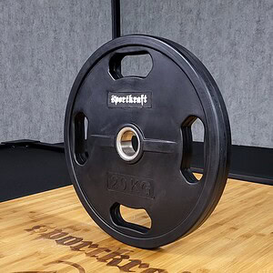 Sportkraft Kumitettu Levypaino Musta