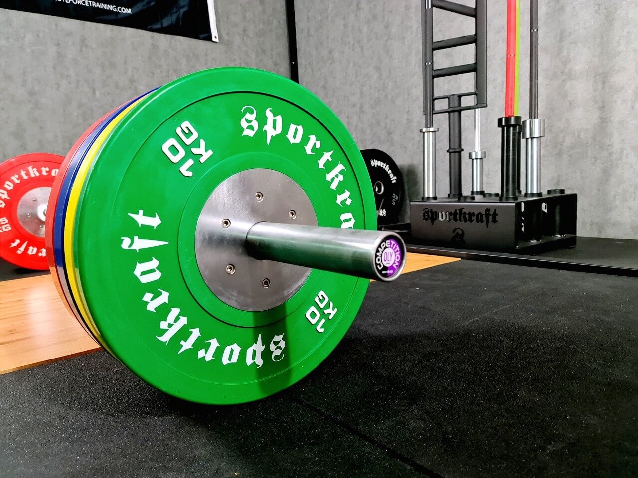 SportKraft OLY painonnostotanko, kilpailumalli