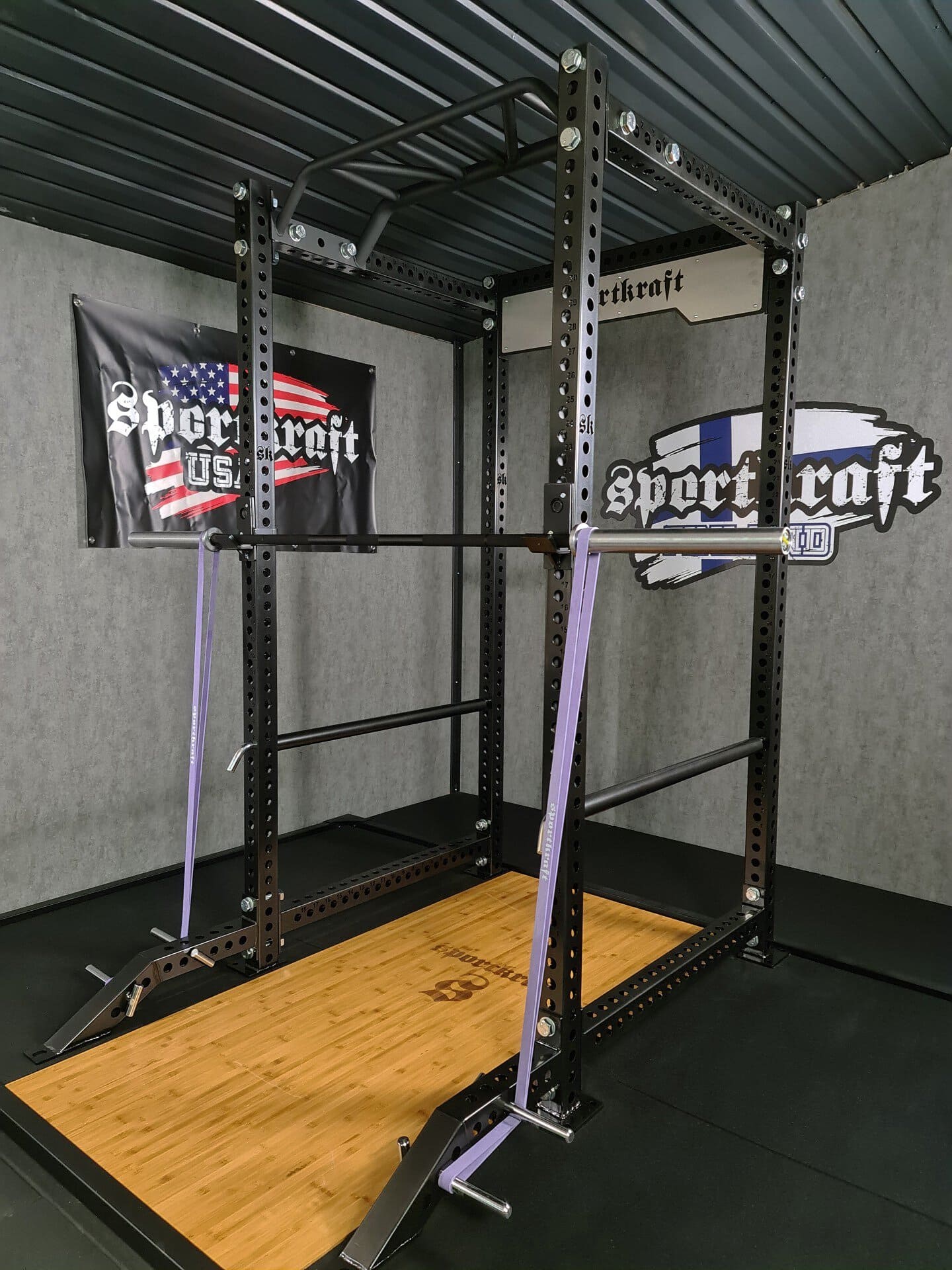 SportKraft power rack lisäjalat