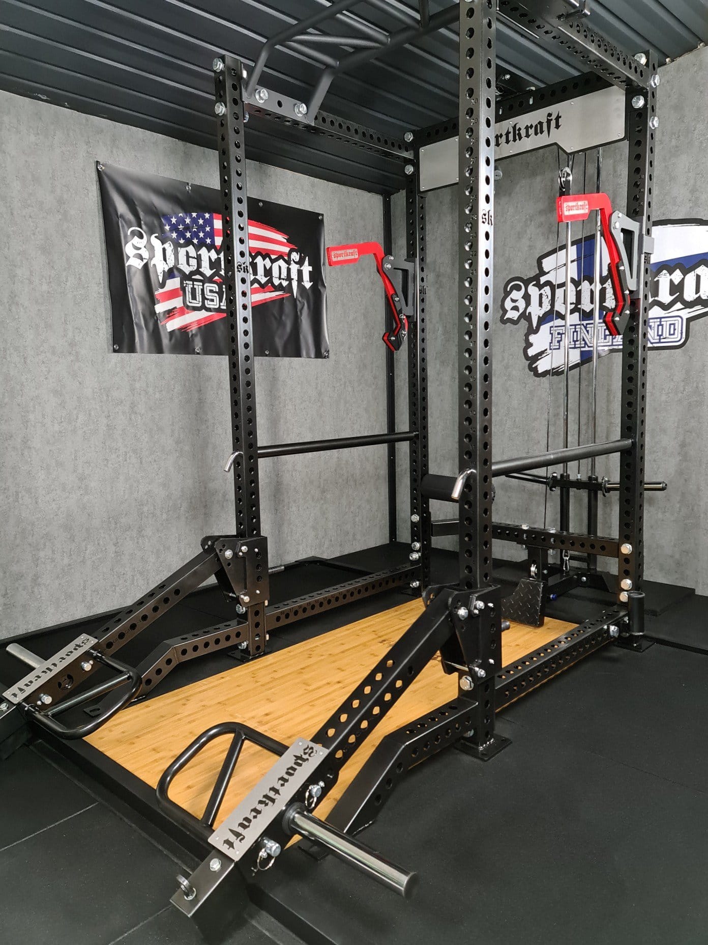 Sportkraft Punnerruskahvat, 75x75mm