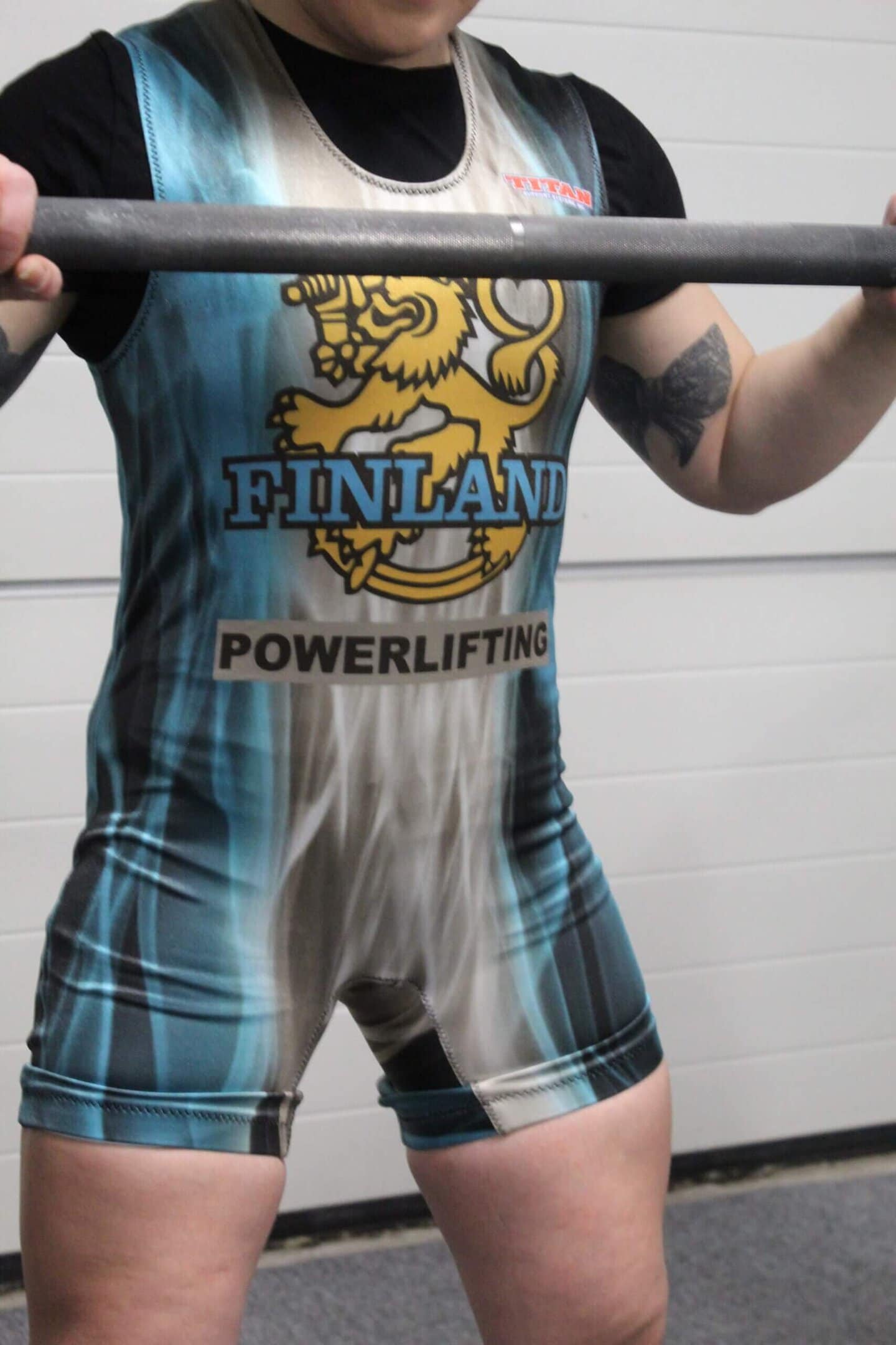 Titan Triumph Team Finland singlet, IPF hyväksytty