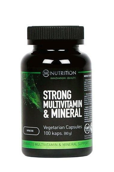 M-NUTRITION Strong Multivitamin & Mineral 100 kaps.