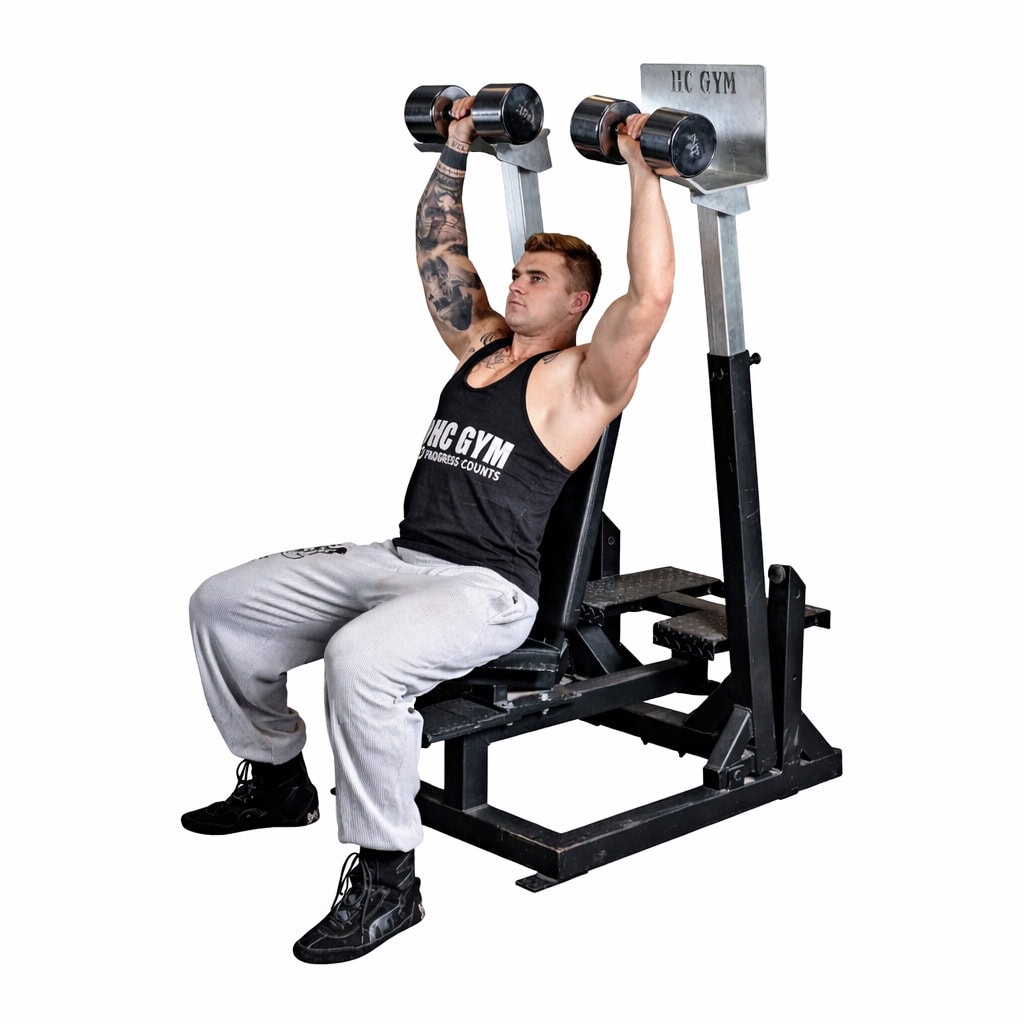 HC PRO Avustava pystypunnerruslaite käsipainoille 3