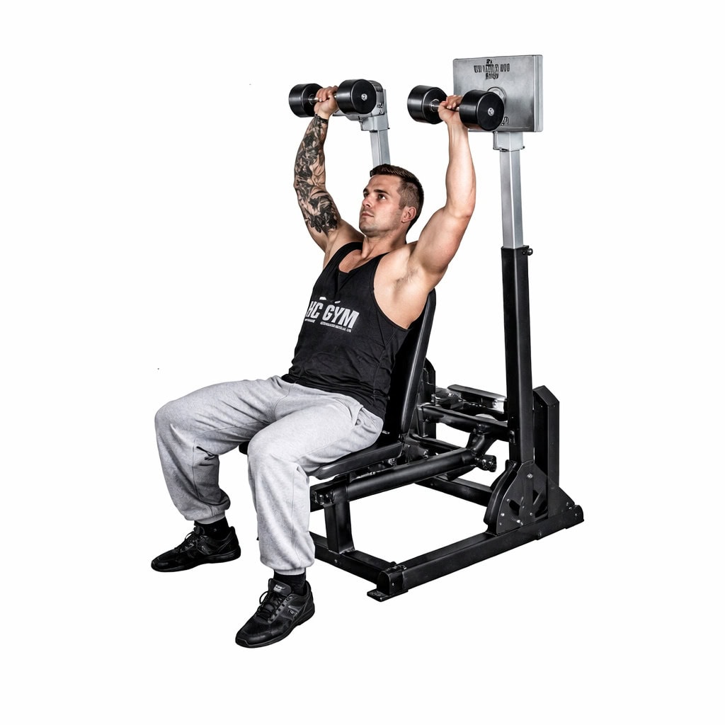 HC PRO Avustava pystypunnerruslaite käsipainoille 5