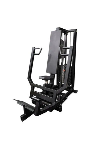 Ammattitason rintaprässi istuen rinta- ja hartialihasten voimaharjoitteluun.