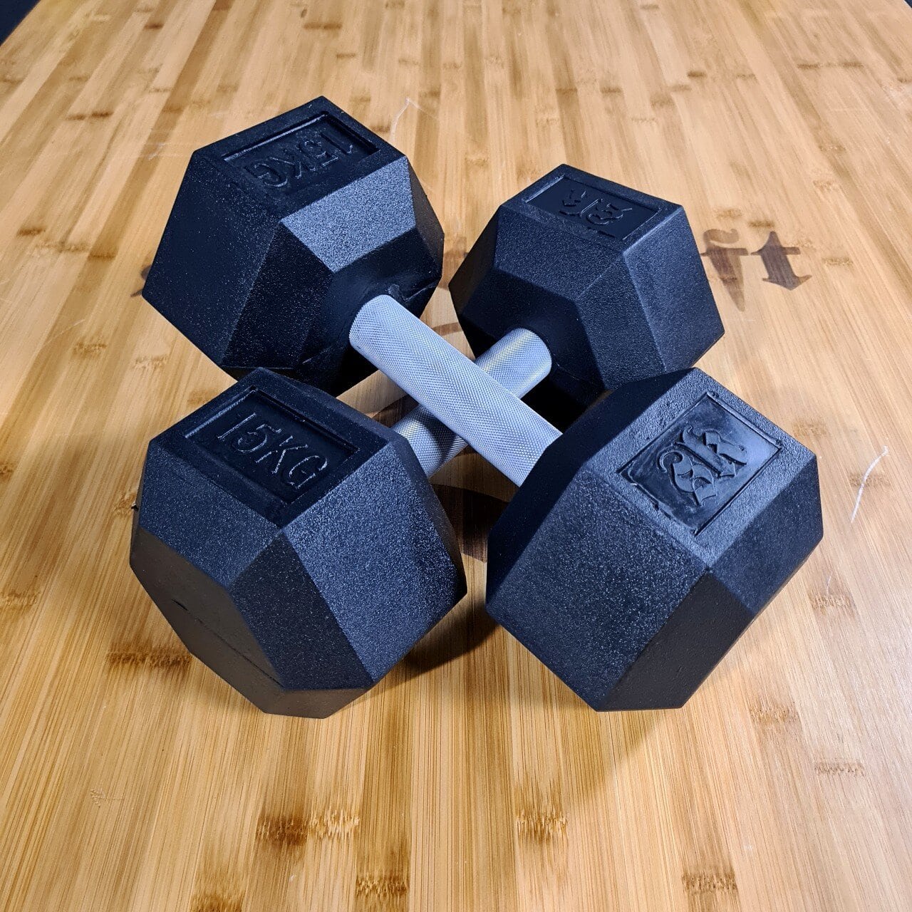 SportKraft Hex käsipaino - suora kahva