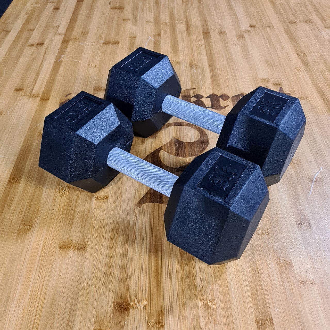 SportKraft Hex käsipaino - suora kahva