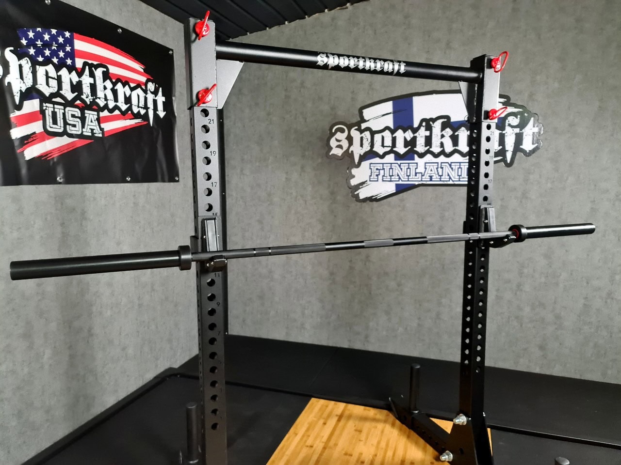 SportKraft Yleistanko 700, Musta