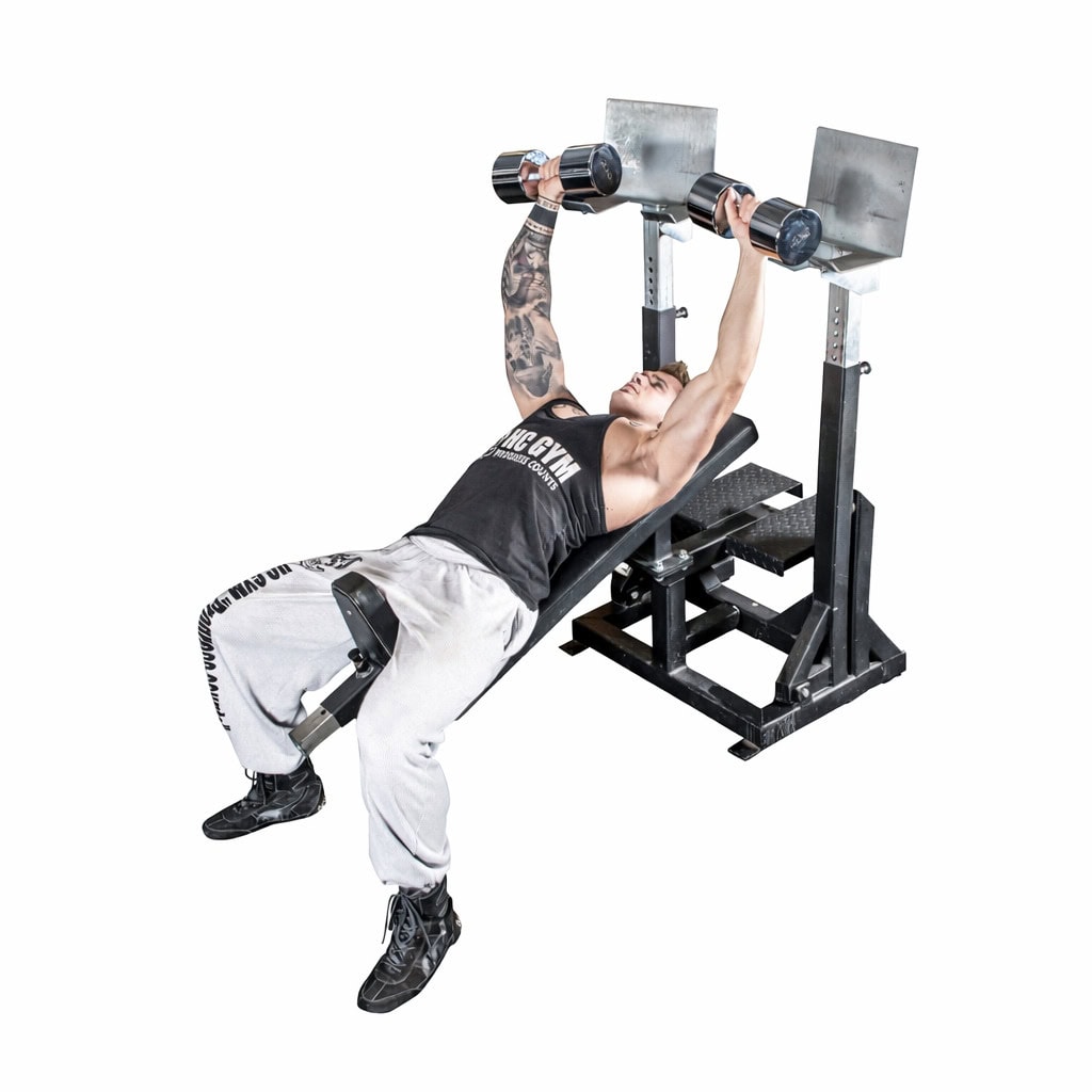 HC PRO Avustava Käsipainovinopenkki 1