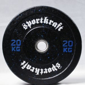 Sportkraft Bumper levypaino, rouhekumi - 20kg