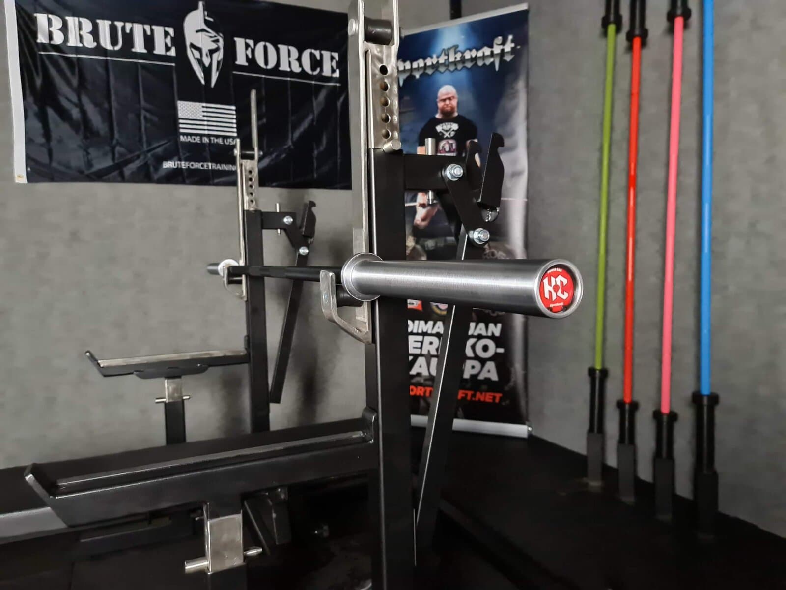 SportKraft Hardcore voimanostotanko