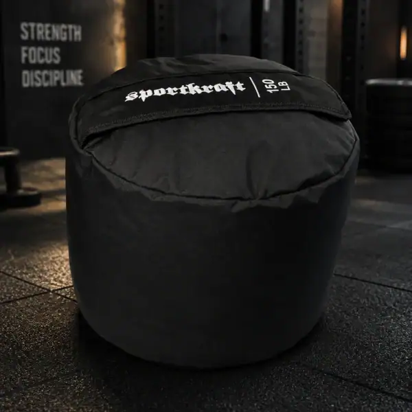 SportKraft hiekkasäkki 150LB 70kg kahvaton voimamies hiekkasäkki