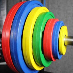 SportKraft kumitettu levypainosarja, värillinen