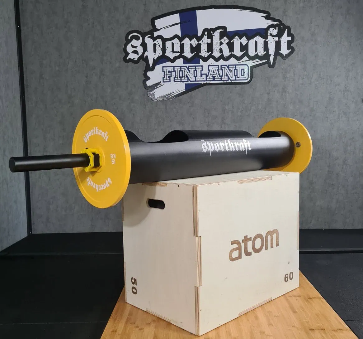 Sportkraftin varusteet harjoitteluun.