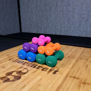 Atom Neopreeni käsipaino 1-5kg / pari