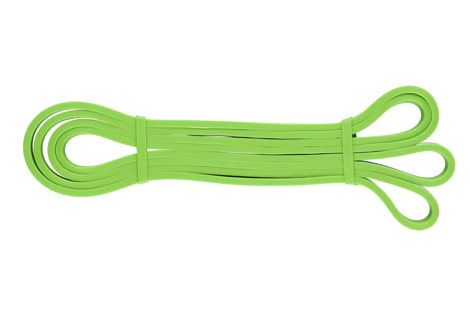 Eloisan vihreät kuminauhat siistissä järjestyksessä toimisto- ja askartelukäyttöön.