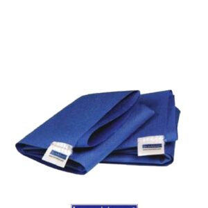 Siniset IronMind-nostohihnat voimaharjoitteluun ja painonnostoon, kestävät ja tukevat raskaissa nostoissa.