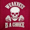 WEAKNESS IS A CHOICE, huppari unisex, 4 väriä - Image 4