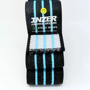 Inzer Atomic polvisiteet musta-sinisellä raidalla, IPF-hyväksytyt voima- ja painonnostoon.