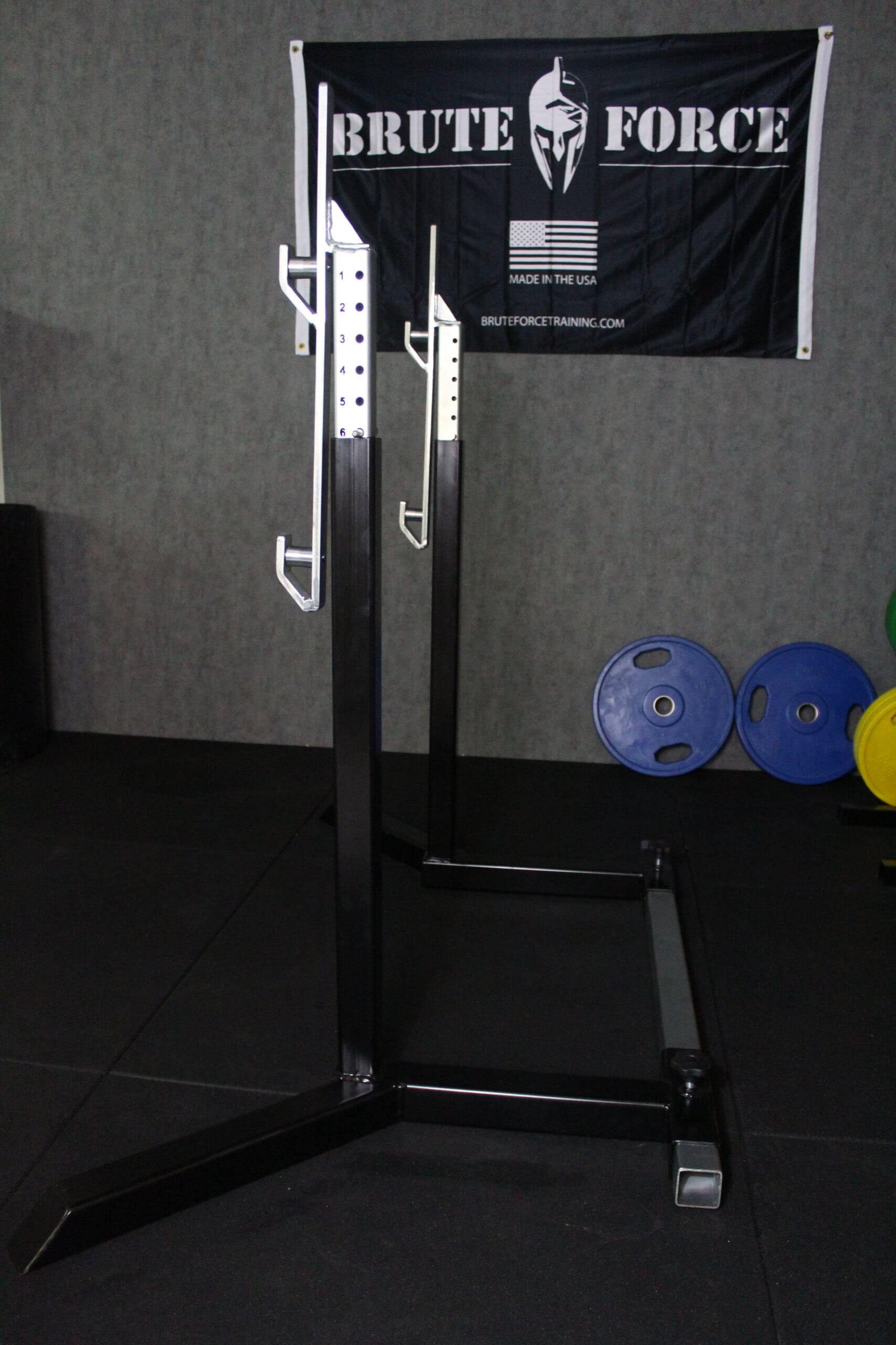 SportKraft premium kyykkyteline, penkkikoukuilla