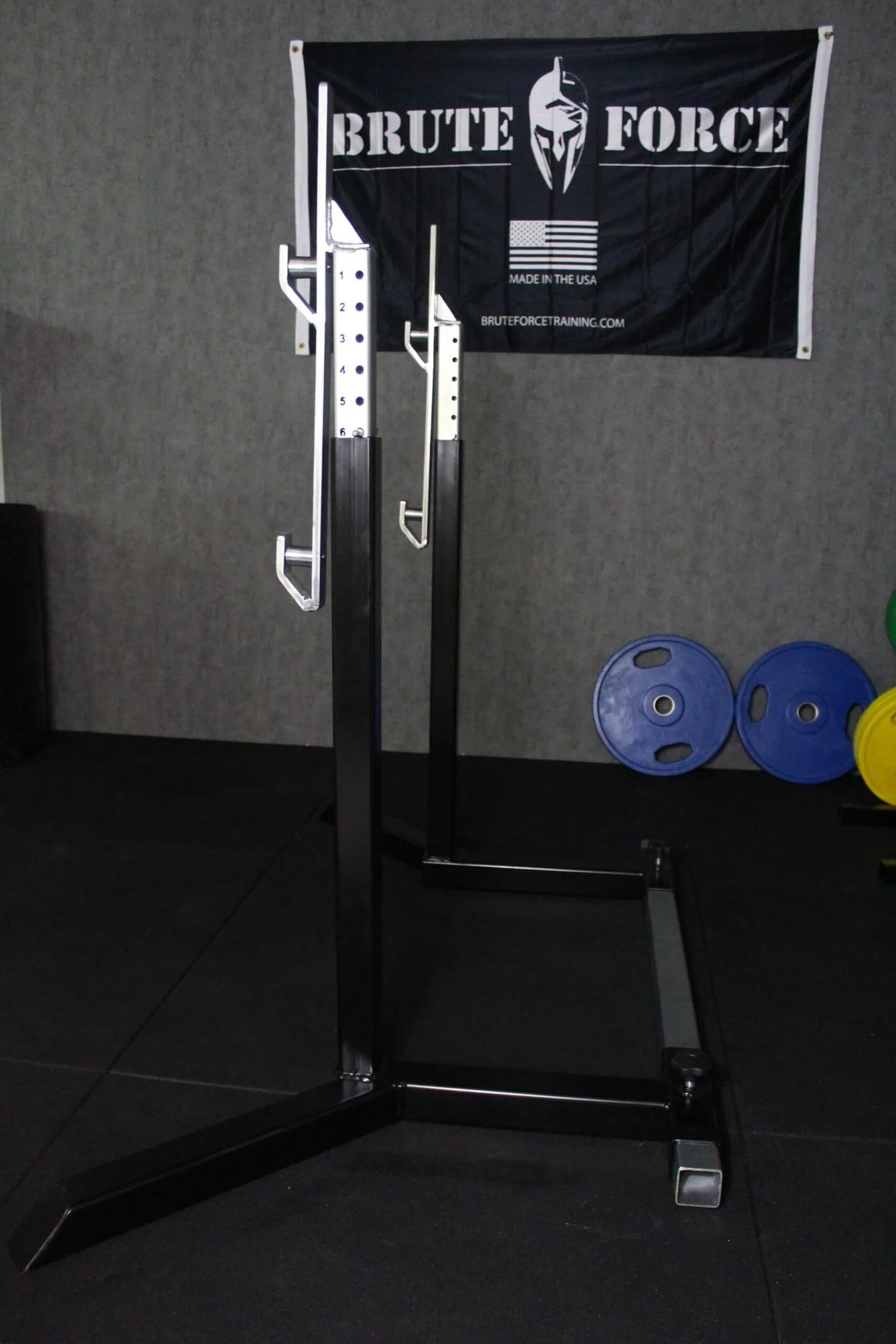 SportKraft premium kyykkyteline, penkkikoukuilla