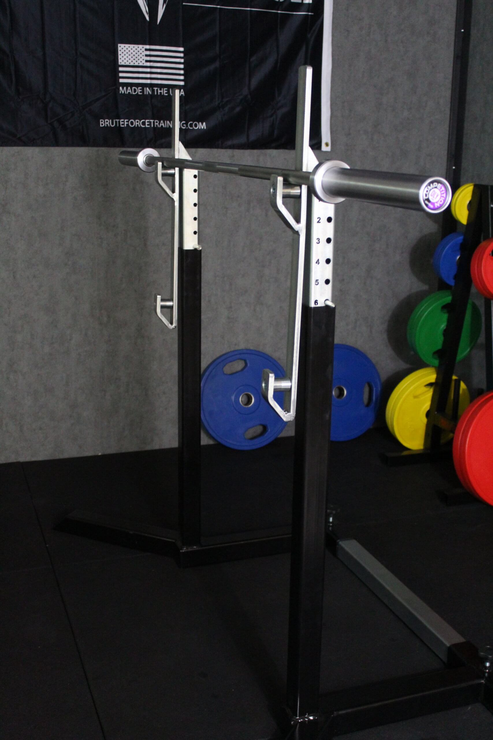 SportKraft premium kyykkyteline, penkkikoukuilla