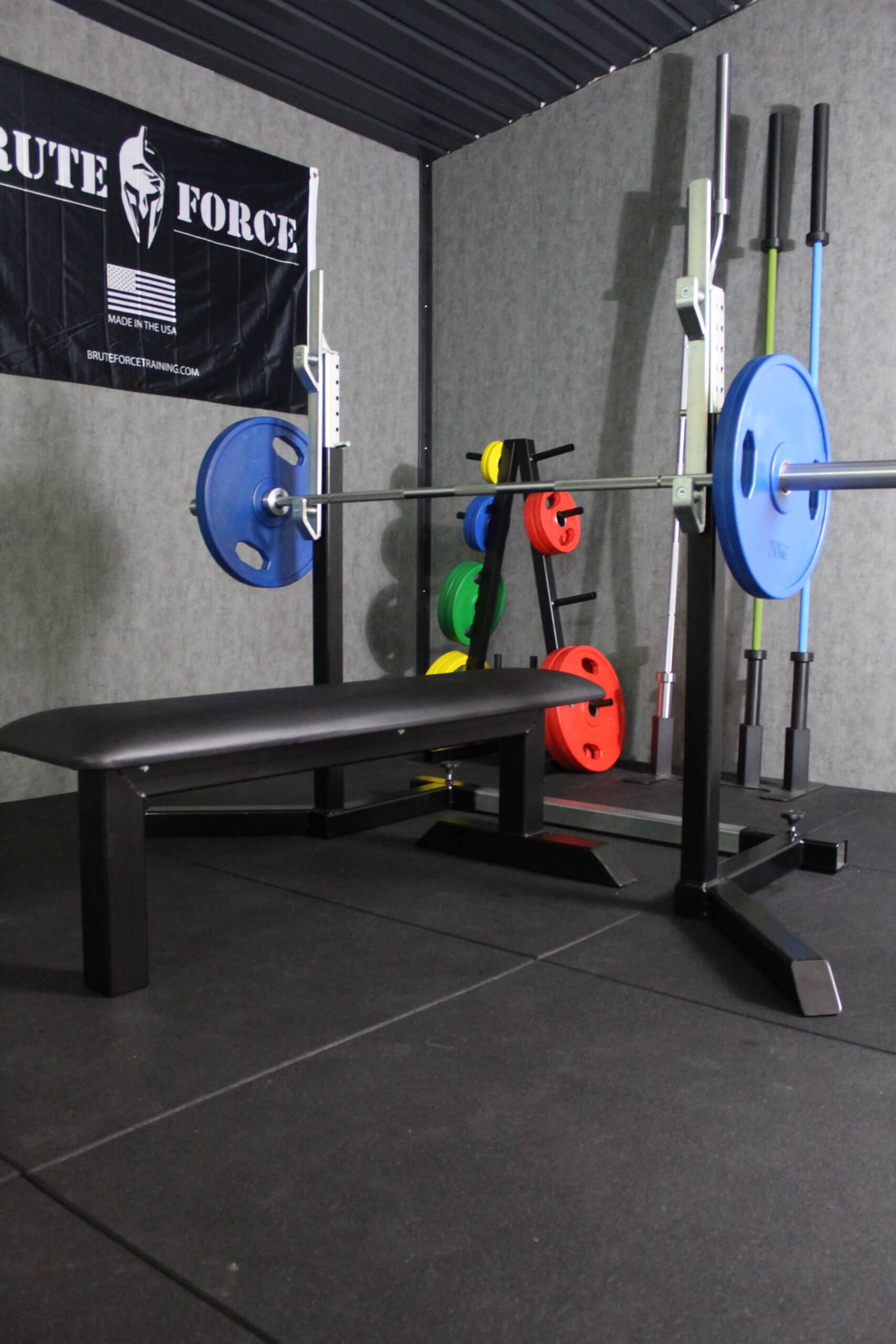 SportKraft premium kyykkyteline, penkkikoukuilla