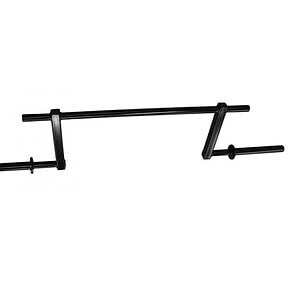 Triceps dip -tanko kotitreeniin, musta metallirunko ja ergonomiset kahvat voimaharjoitteluun.