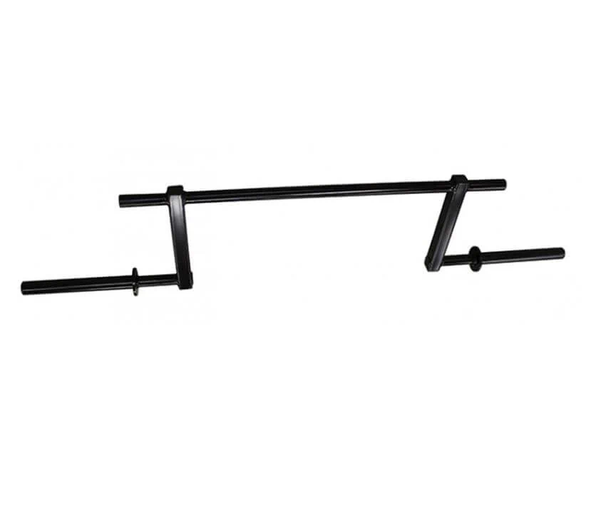 Triceps dip -tanko kotitreeniin, musta metallirunko ja ergonomiset kahvat voimaharjoitteluun.