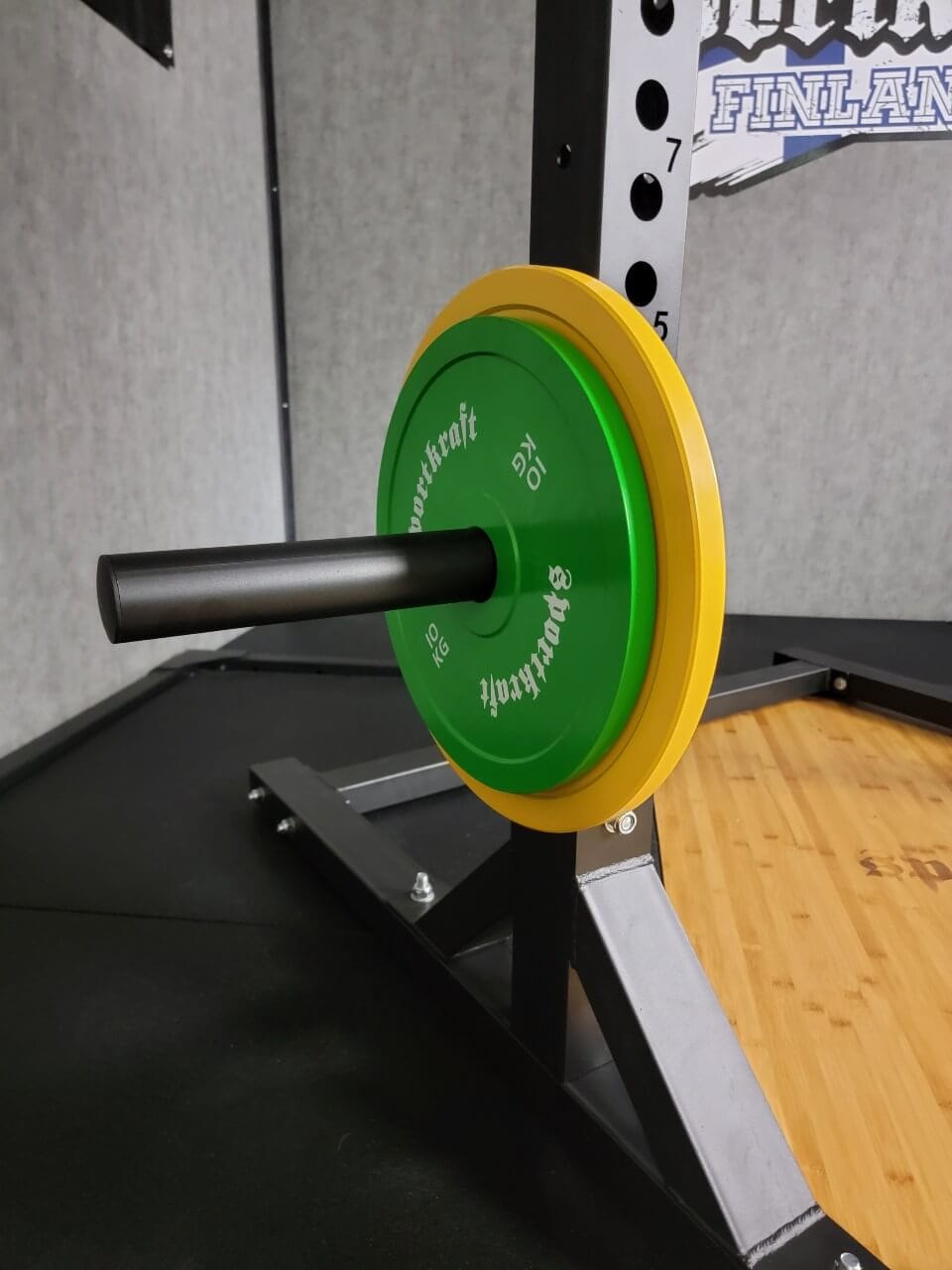 SportKraft Deluxe half rack