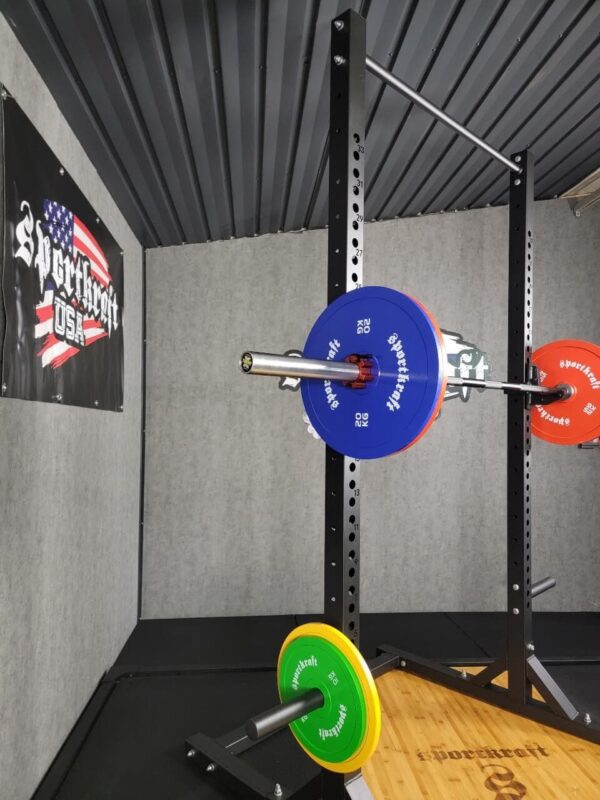 SportKraft Deluxe half rack