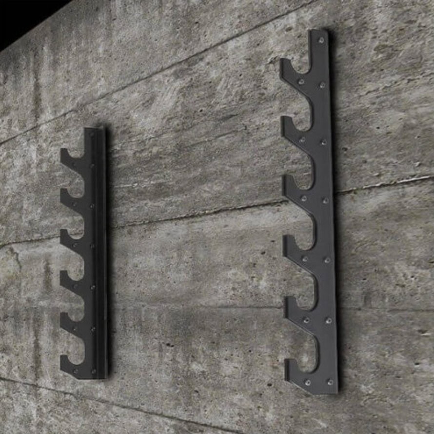 SportKraft levytankoteline seinälle, 2 kokoa