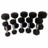 SportKraft Hex käsipainosarja 1-10kg telineellä - Image 3