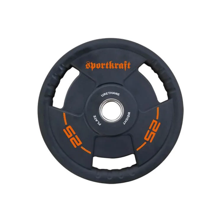 Sportkraft painolevy, 52 kg, uretaanista valmistettu.