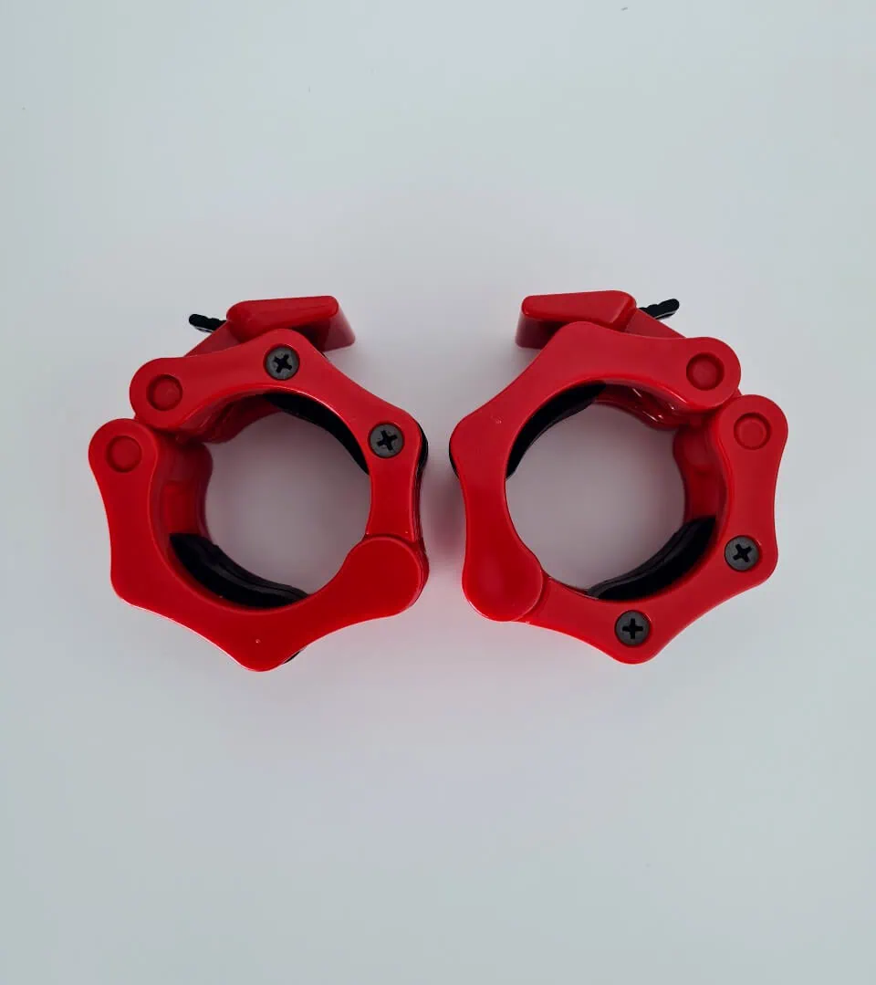 SportKraft Lock jaw lukko, 8 väriä - Punainen