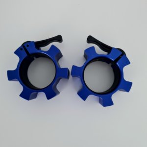 Siniset SportKraft painelukot mustilla vivuilla – kestävä ja tyylikäs valinta urheiluun ja autoihin.