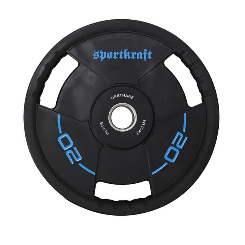 SportKraft Premium PU levypaino - 20kg