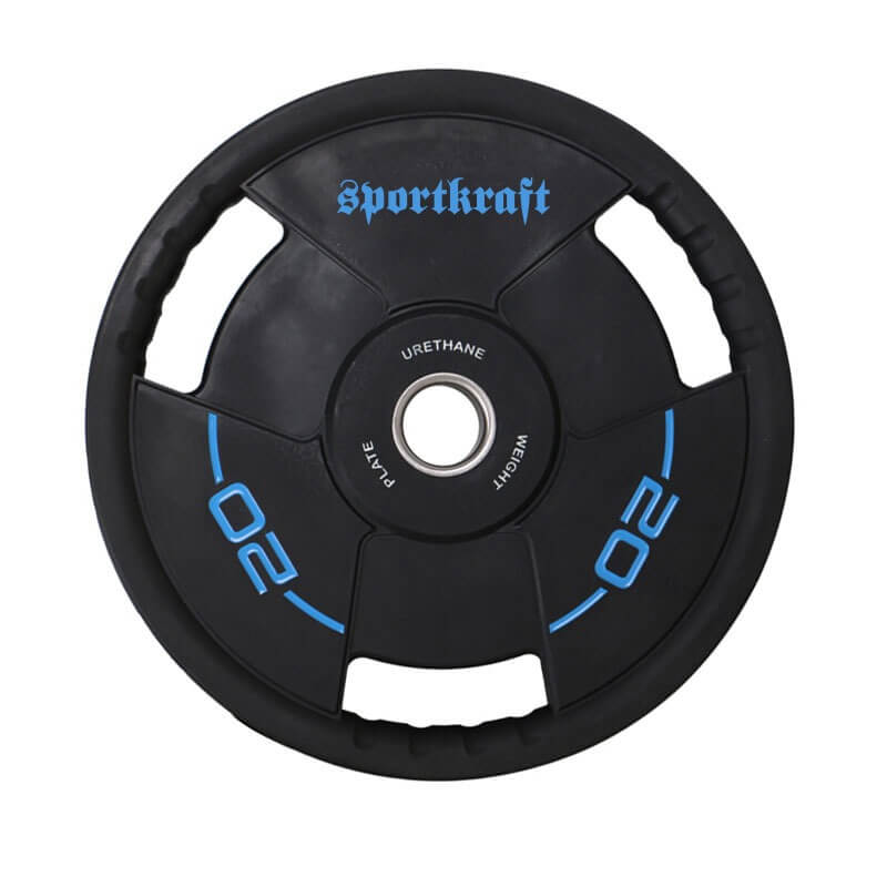 SportKraft Premium PU levypaino - 20kg