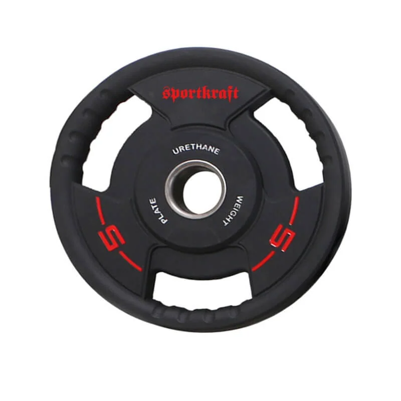 SportKraft Premium PU levypaino - 25kg