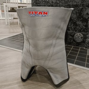 Titan Super Boss harmaat tukihousut voimaharjoitteluun, vahva tuki ja kestävä materiaali.